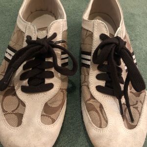 Coach tennis shoes!